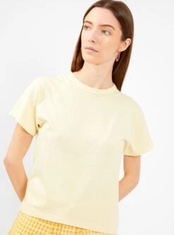 Naamakoh T-Shirt Pastel Yellow