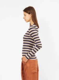 Raindrops T-Shirt Black & Beige