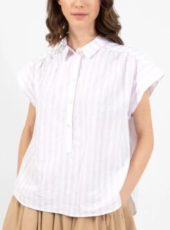 Bellerose Soukie Top Pink Stripe