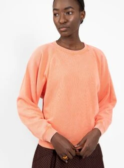 Bellerose Fella Sweatshirt Tangerine Orange