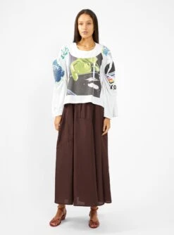 Upcycle Kermit T-shirt White