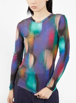 Henrik Vibskov Jersey Top Blurry Dots