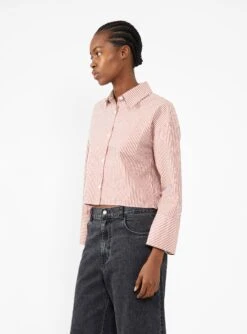 Bellerose Gloria Shirt Red & White Stripe