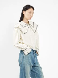 Blossom Shirt Off White