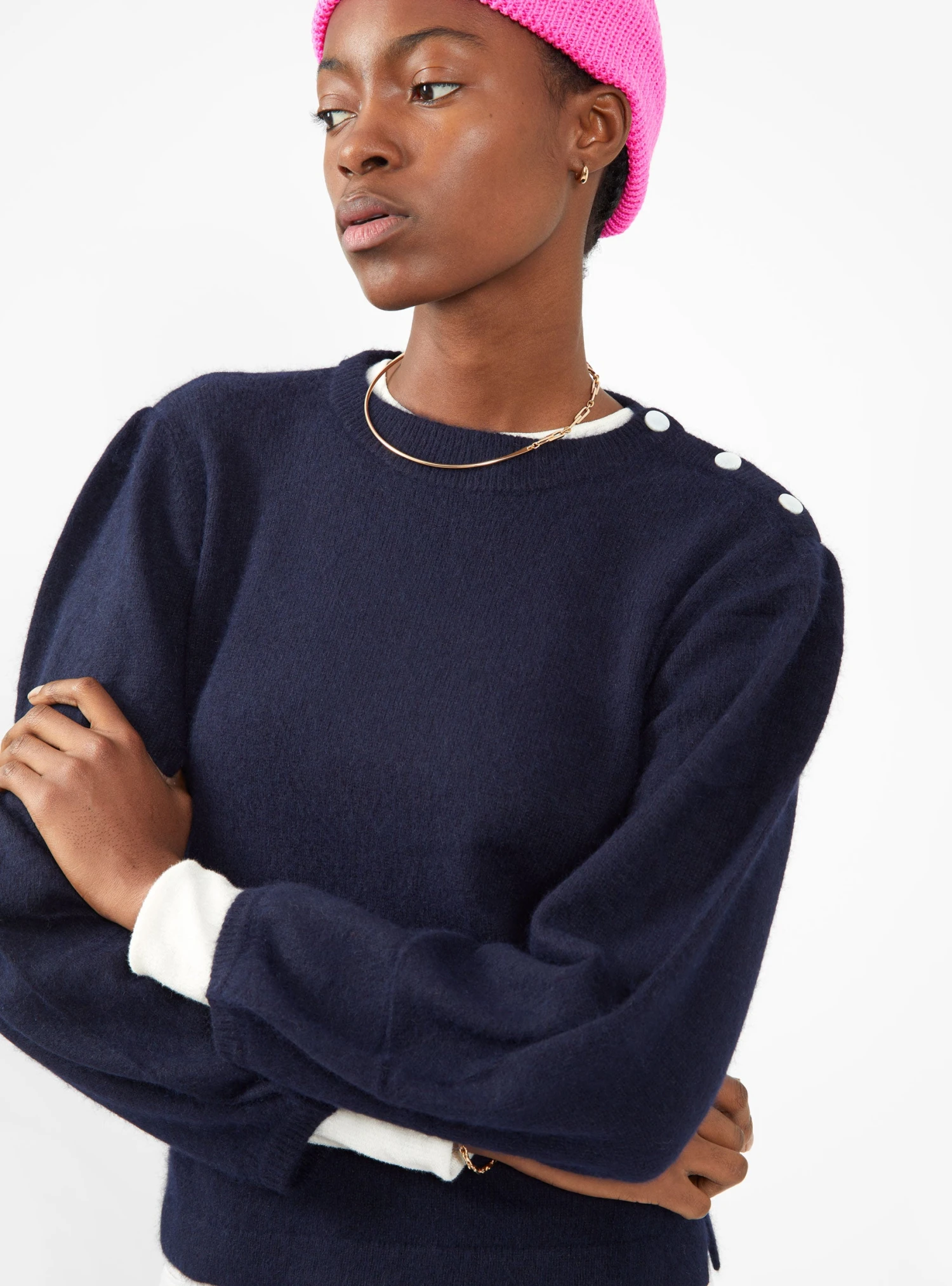 Bellerose Dervo Jumper Captain Navy - Image 3