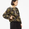 Northern Flower Jacket Black & Yellow