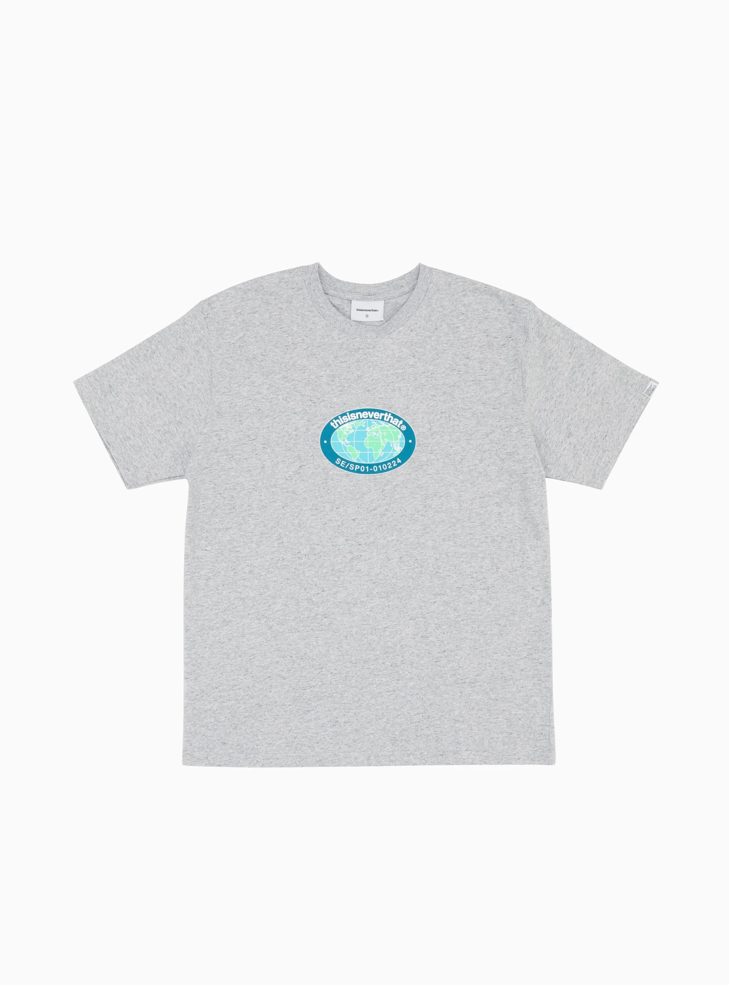 Globe T-shirt Heather Grey