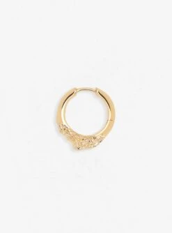 Maria Black Miro 12 Gold-Plated Single Huggie Earring