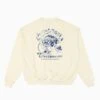 & Garbstore Cycle Lane Sweatshirt Cream