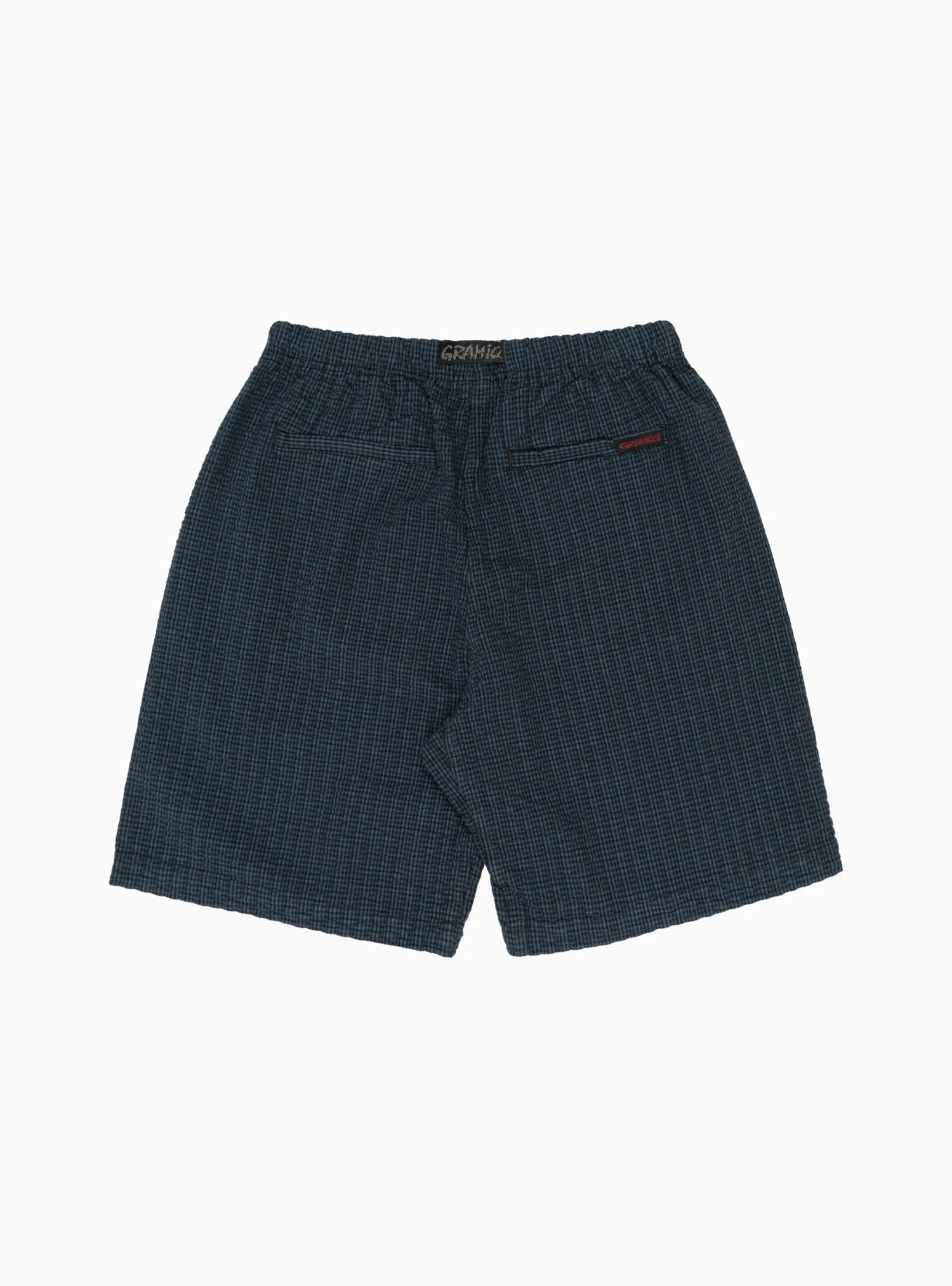 Gramicci G Garment Dyed O.G. Seersucker Shorts Navy - Image 3