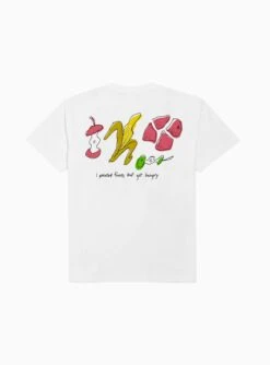 Painted Flowers T-shirt White