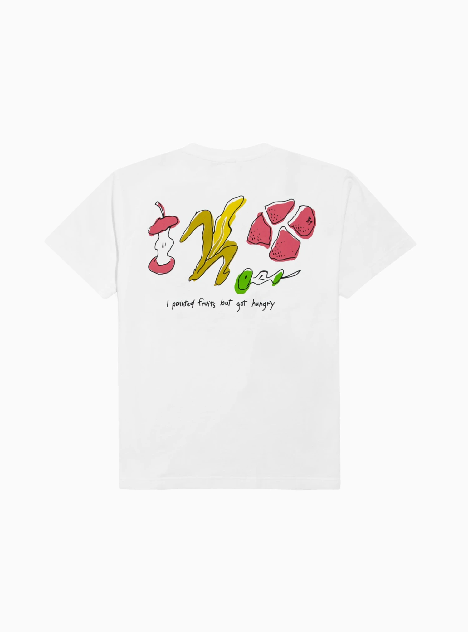 Painted Flowers T-shirt White