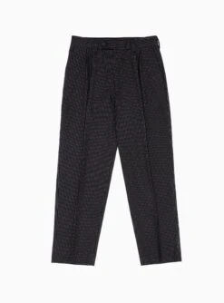 Classic Trousers Black Pinstripe