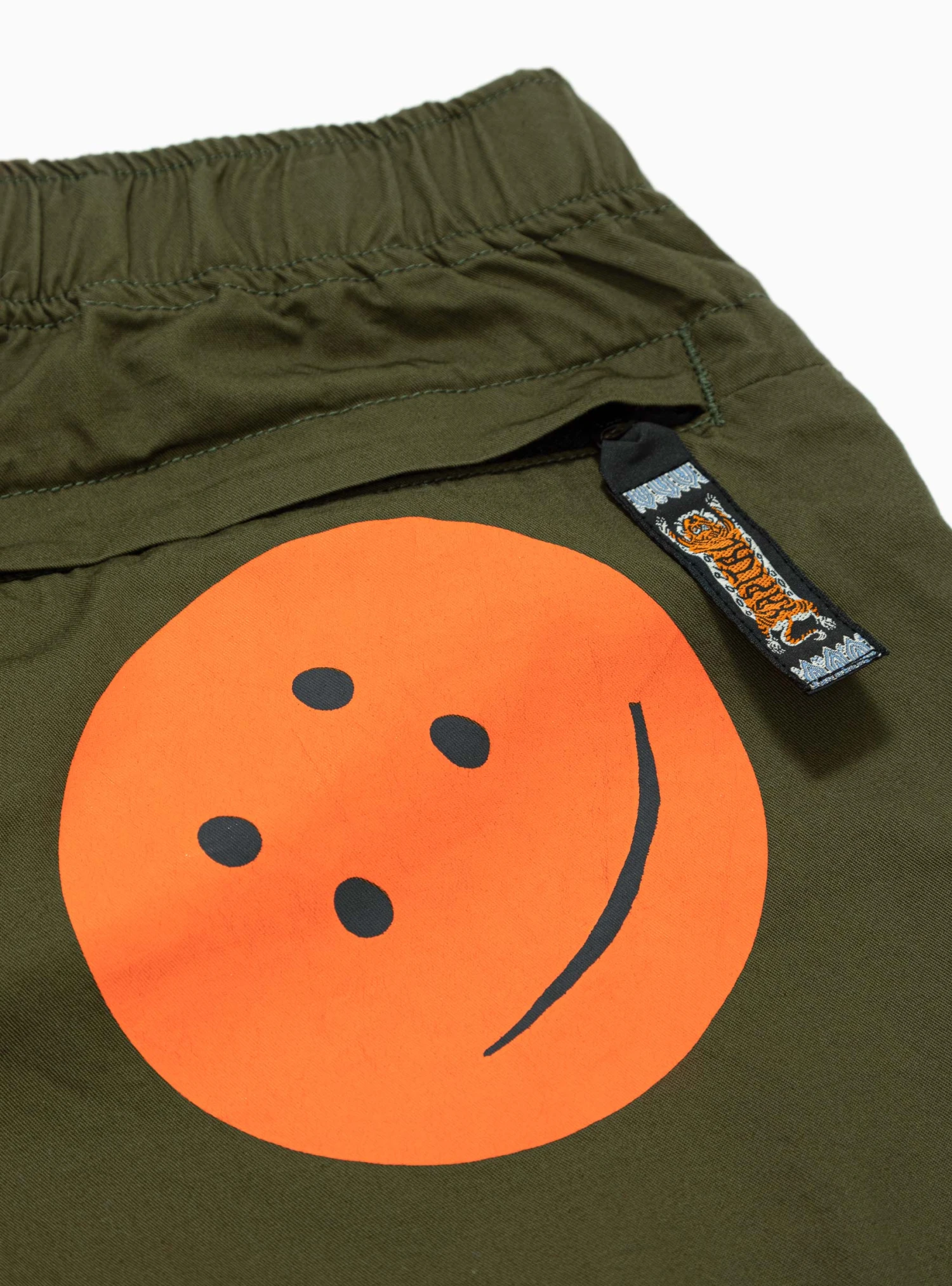 Combed Burberry Smilie Easy Short Khaki - Image 3