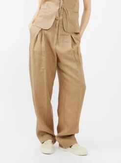 Rejina Pyo Piper Trousers Beige