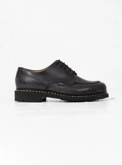 Paraboot Chambord Leather Shoes Navy