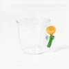 Botanica Tumbler Amber Flower