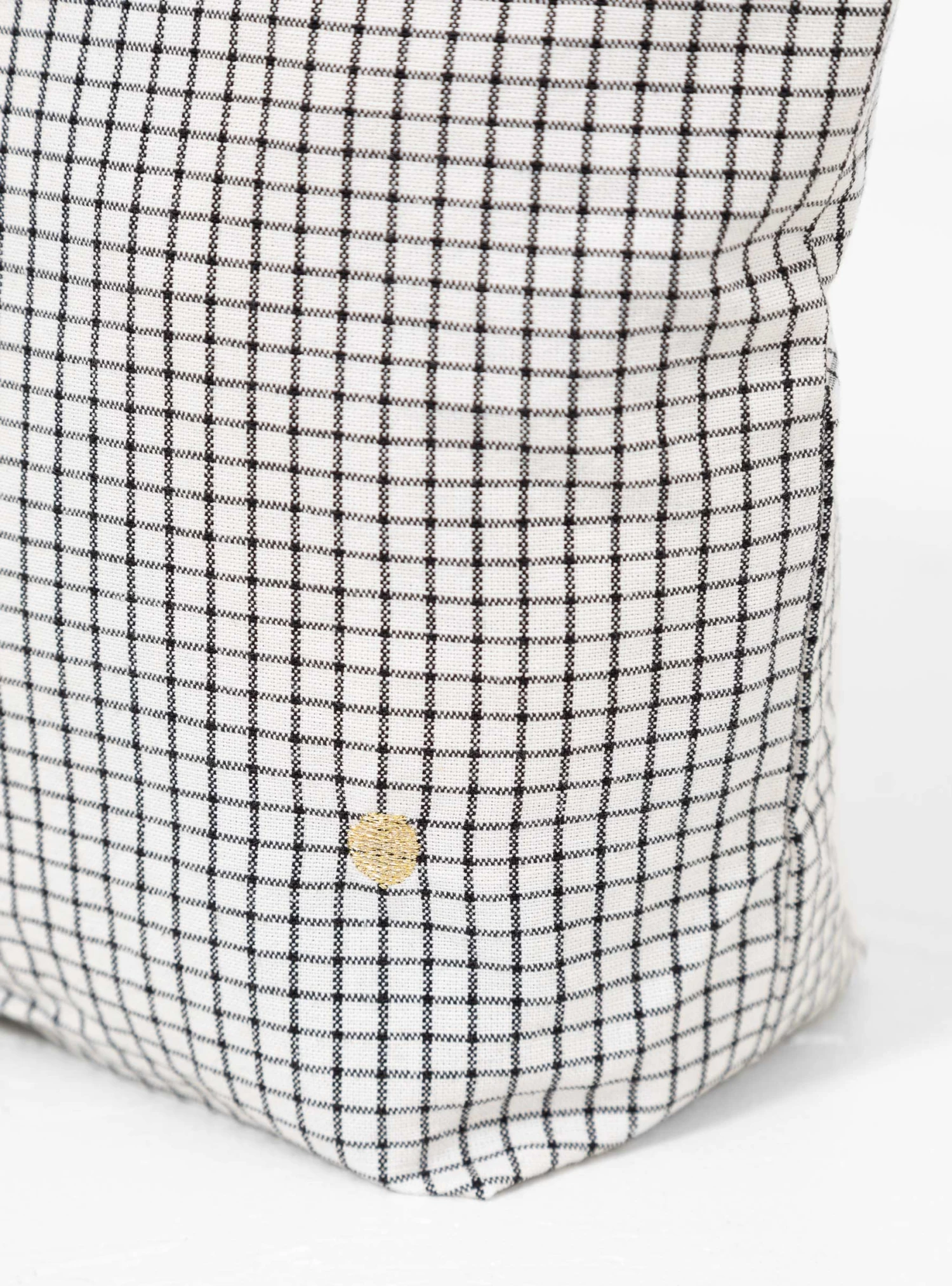 Toiletry Bag PM Black & White Check - Image 3