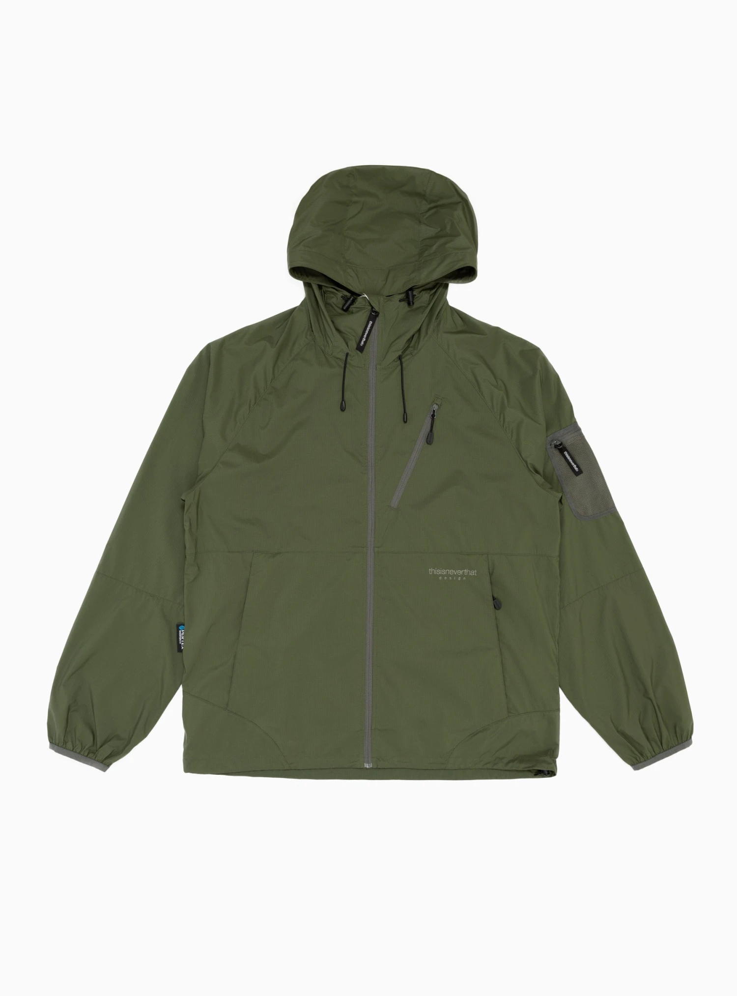PERTEX® QA Windbreaker Jacket Olive Green