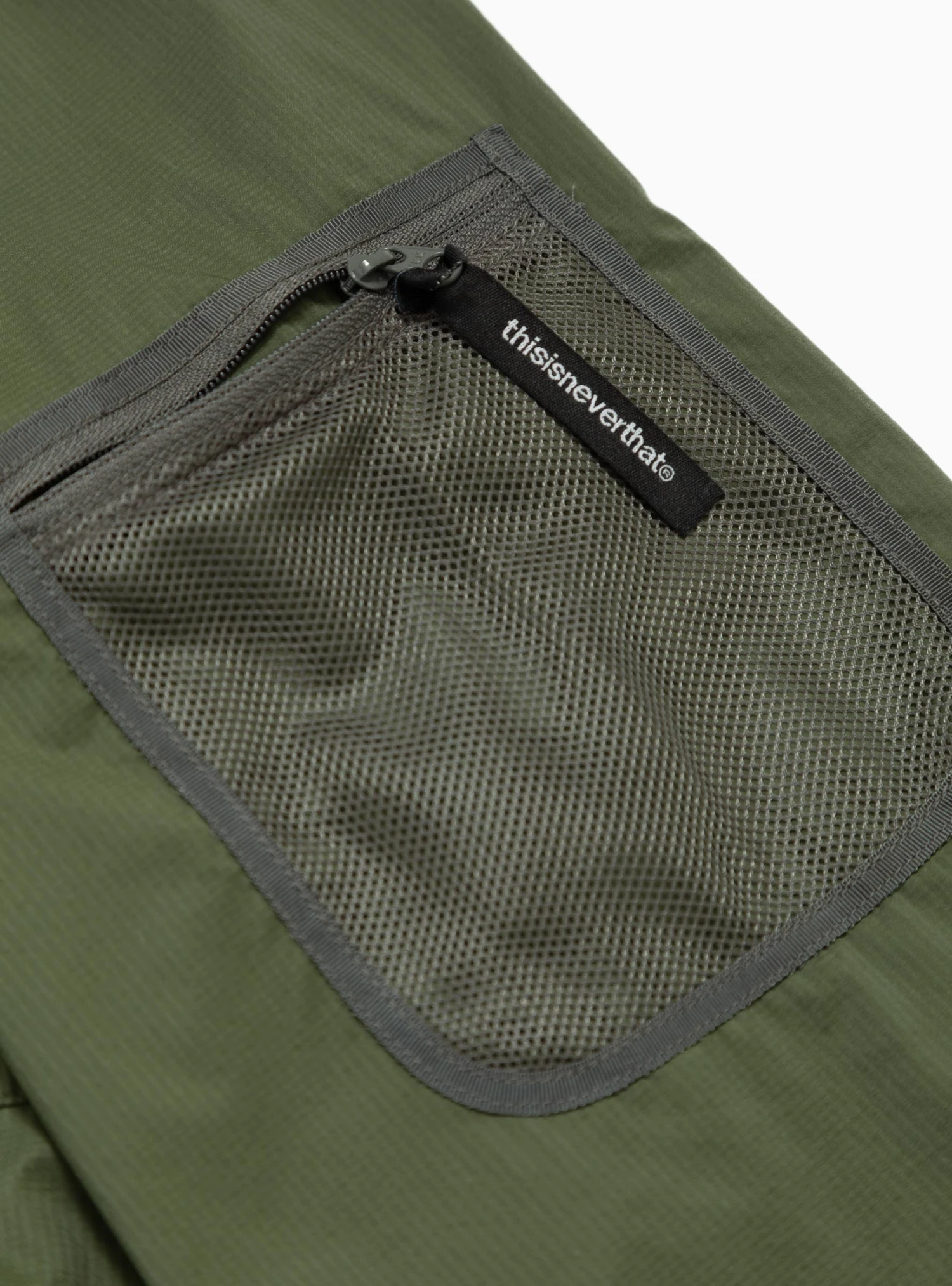 PERTEX® QA Windbreaker Jacket Olive Green - Image 5