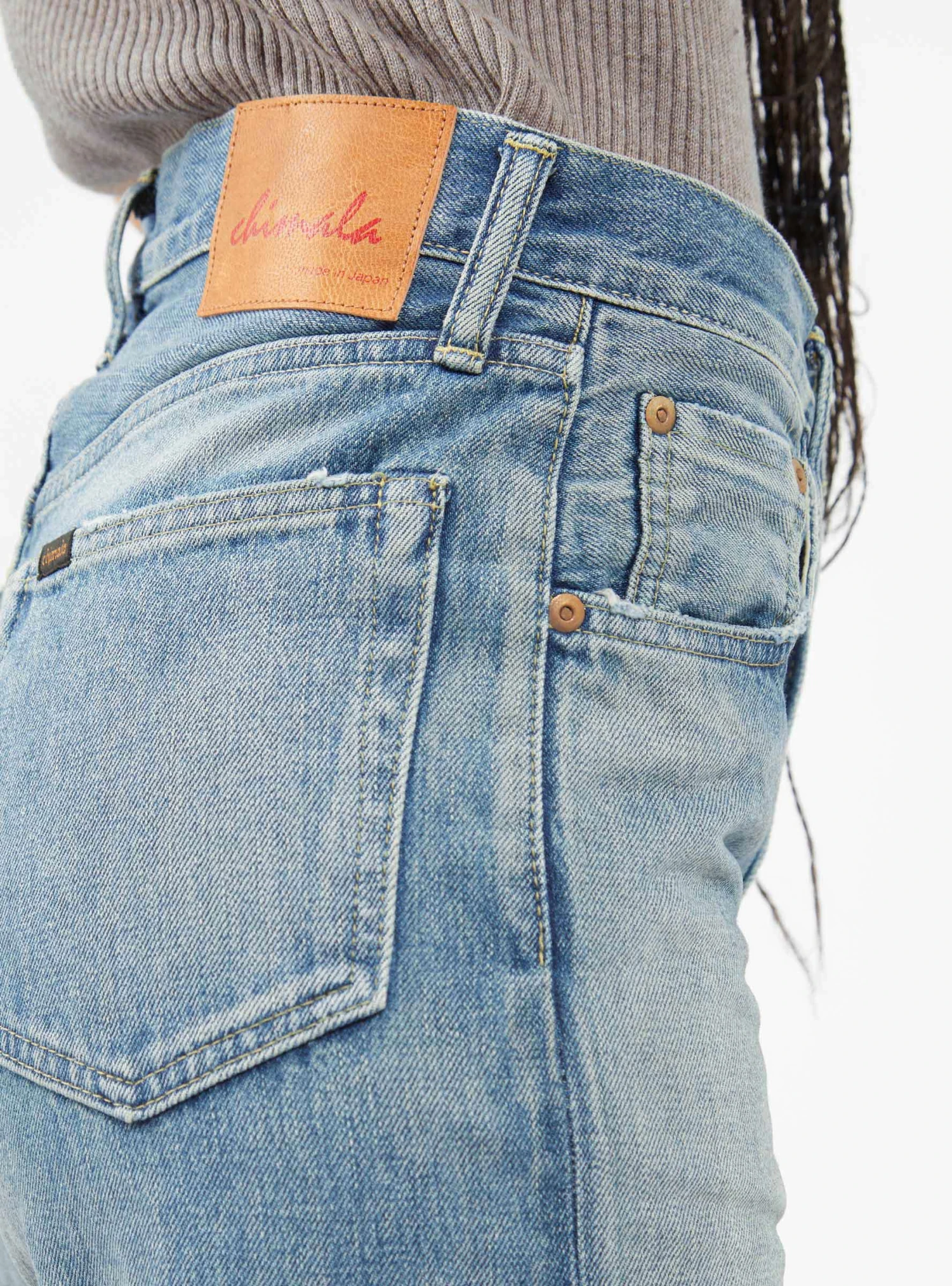 Straight Selvedge Jeans Blue - Image 3