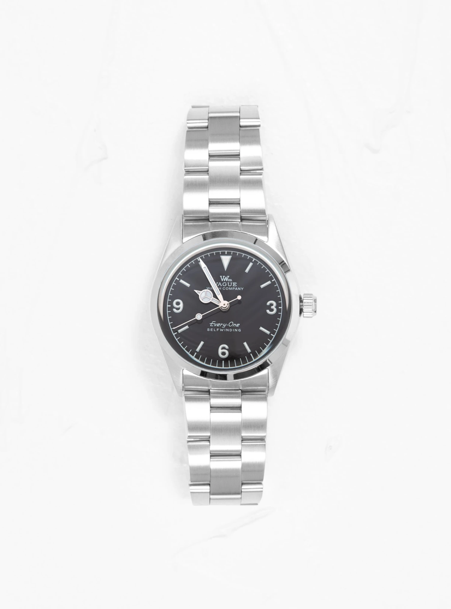 Every-One Steel 34 Watch Black & Silver