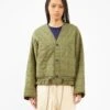 Reactor Quilted Cotton Jacket Lizard Green