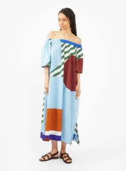 Palao Carte Dress Blue