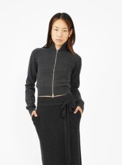 N°302 Lemon Cardigan Shadow Grey