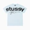 Stüssy Sport 100% Pig. Dyed T-shirt Sky Blue