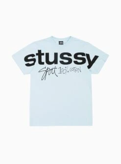 Stüssy Sport 100% Pig. Dyed T-shirt Sky Blue