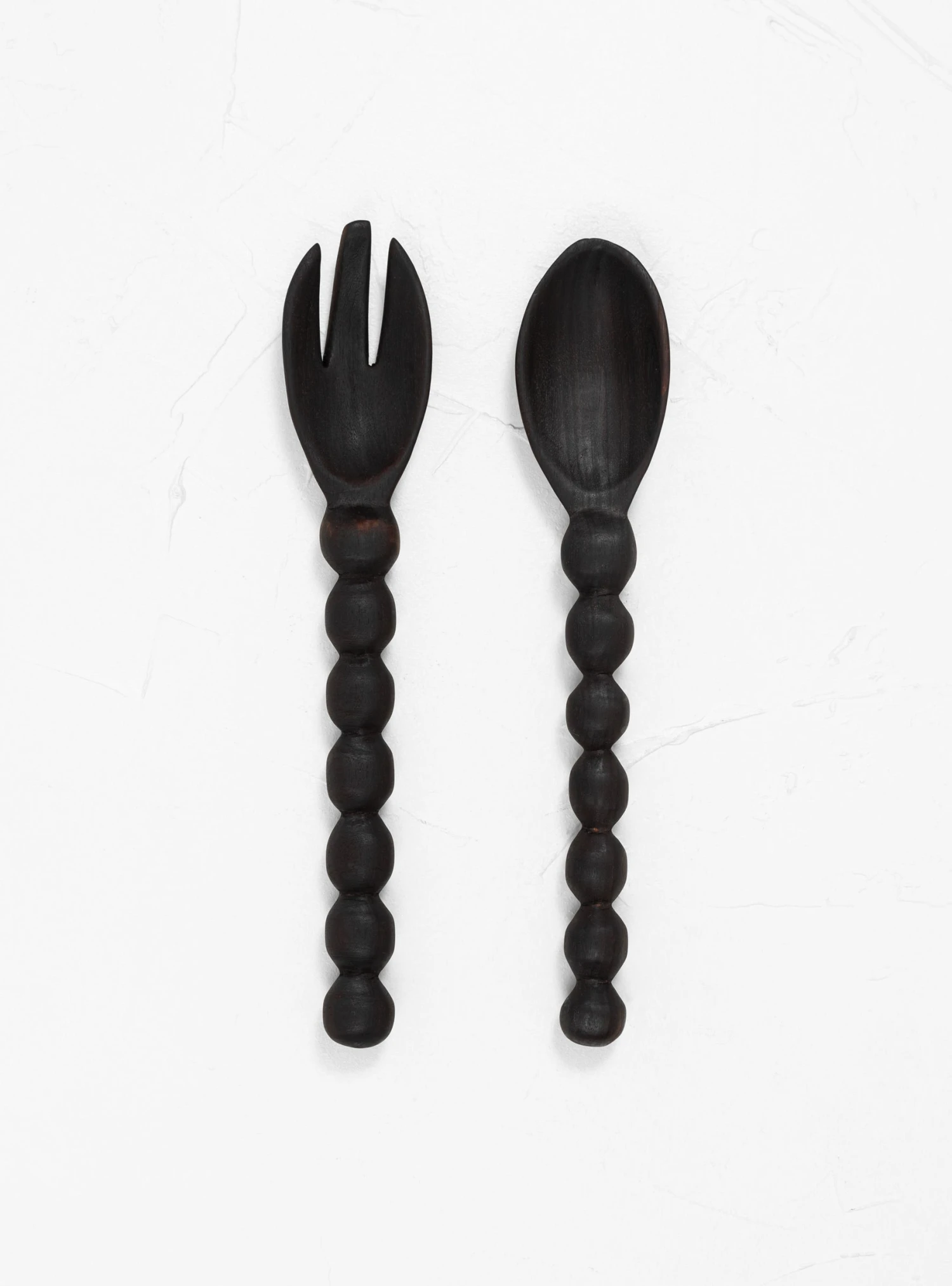 Bobbin Salad Servers Black