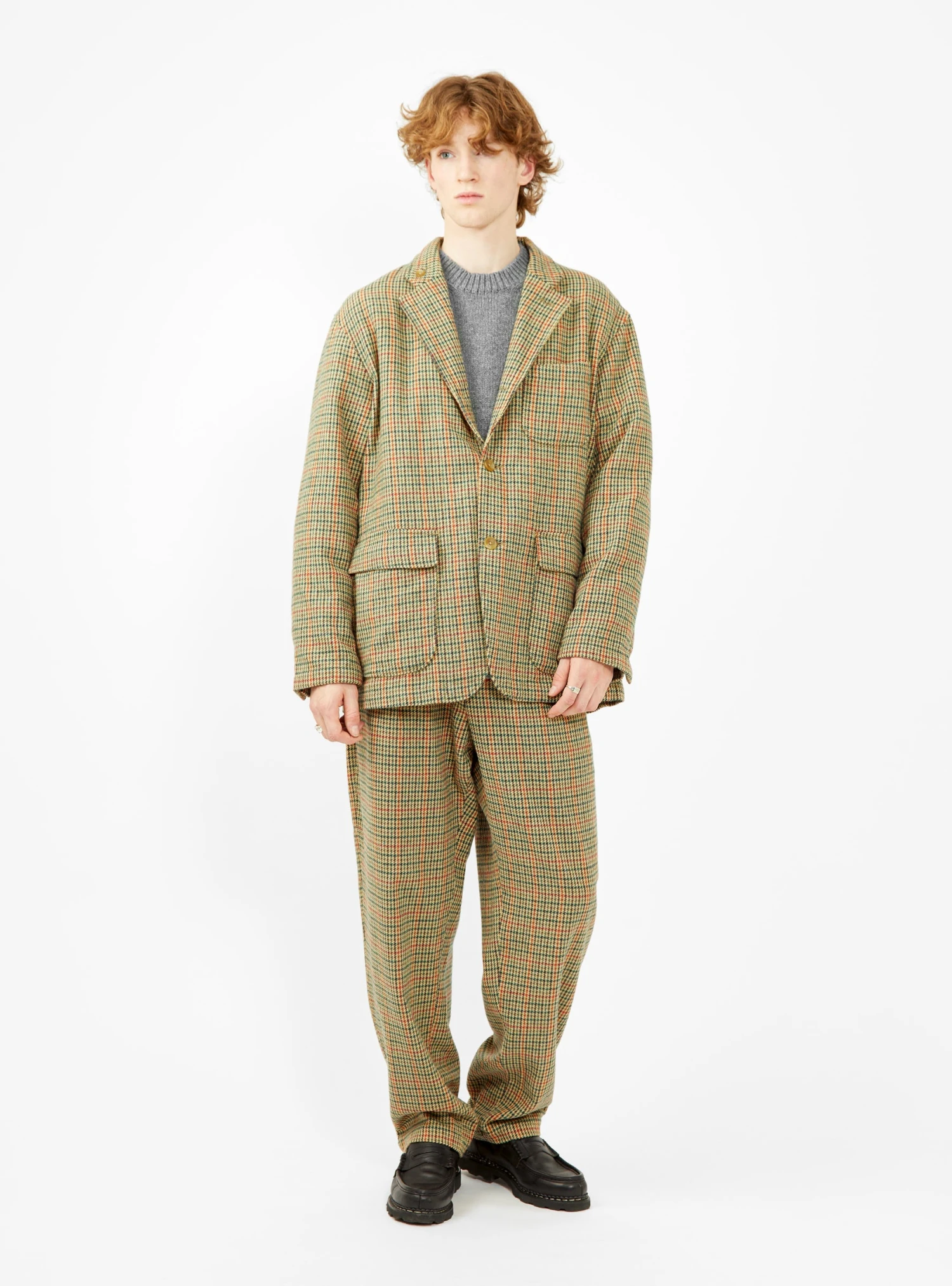 Carlyle Trousers Khaki Gunclub Check - Image 2