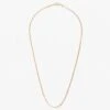 Mini 14k Gold-Plated Omega Chain Necklace
