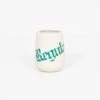 Anaheim Regular Blackletter Pot White & Green