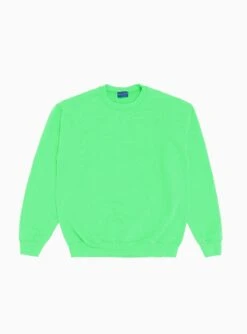 Pigment Dyed Sweatshirt Green