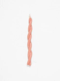 Twisted Candle Madder Root Pink