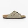 Birkenstock Zurich Suede Sandals Taupe