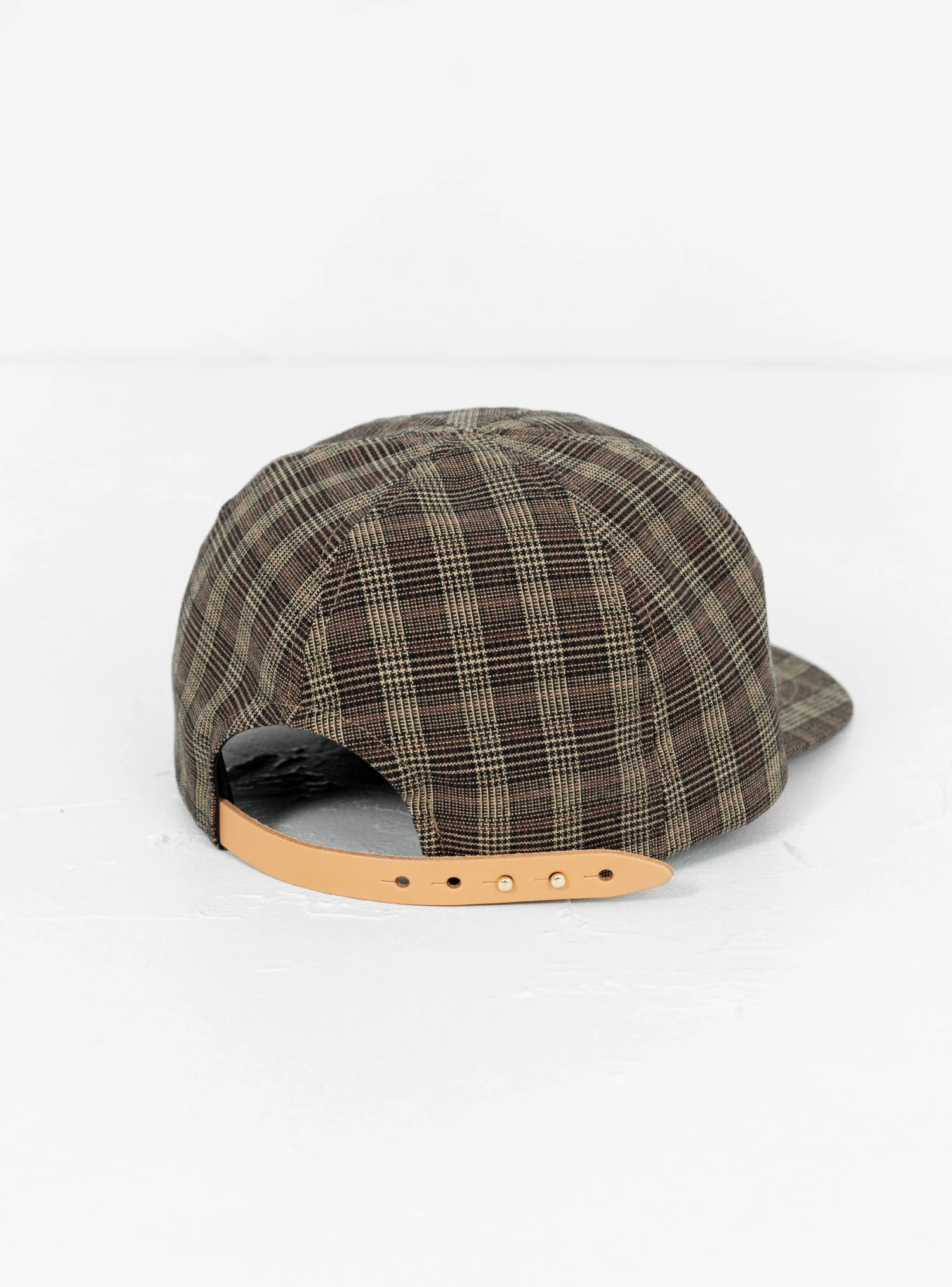 Kasuri B.B. Cap Brown Check - Image 2