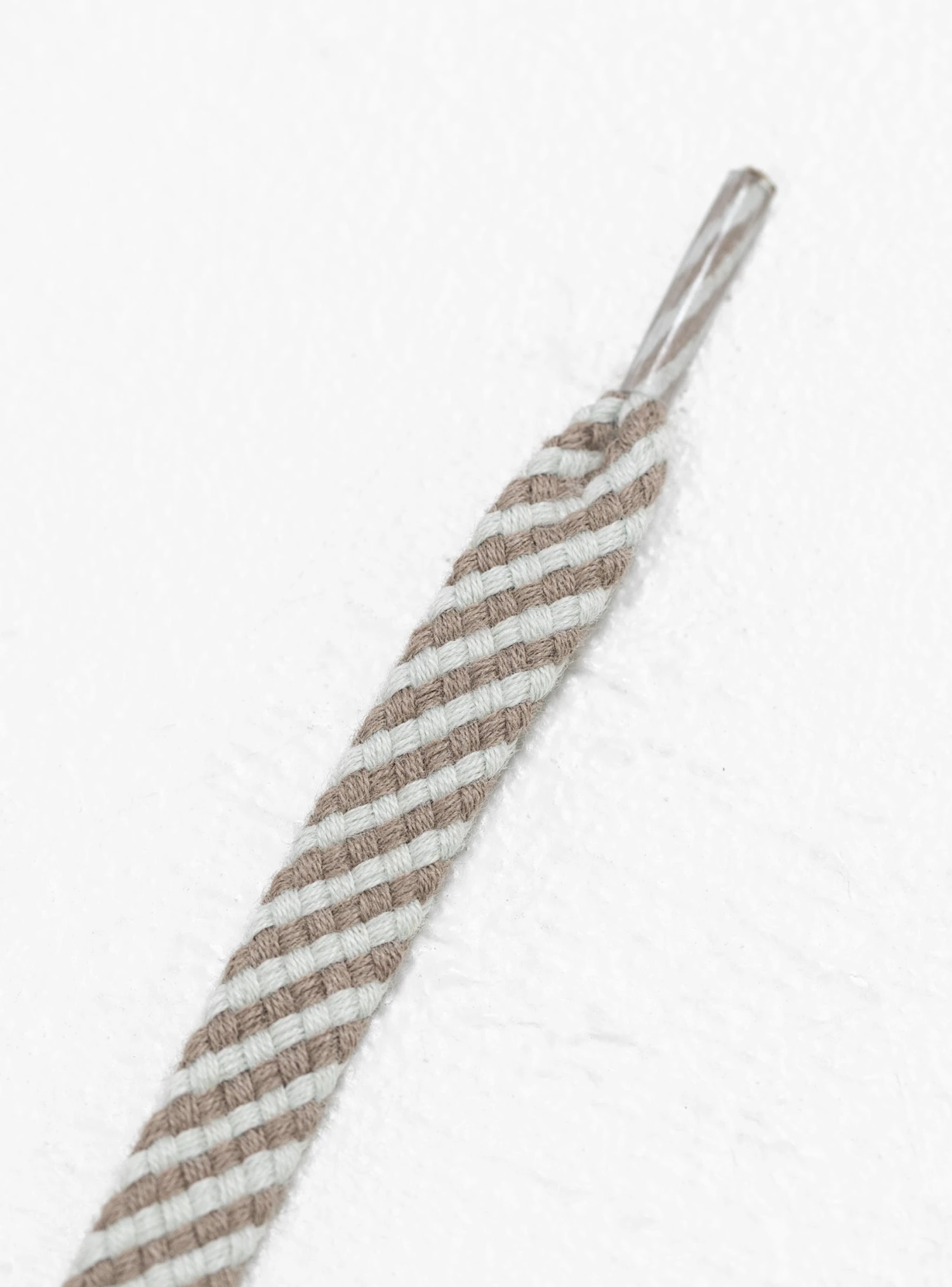 PEE-WEE Shoelaces Grey Stripe - Image 2