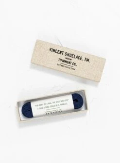 ALVY MAX Shoelaces Navy