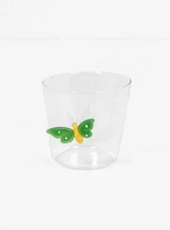 Green Butterfly Tumbler