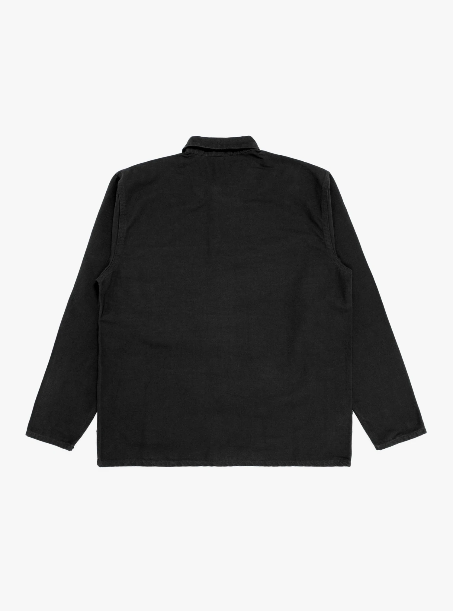 Canvas Coverall Jacket Black - Image 2
