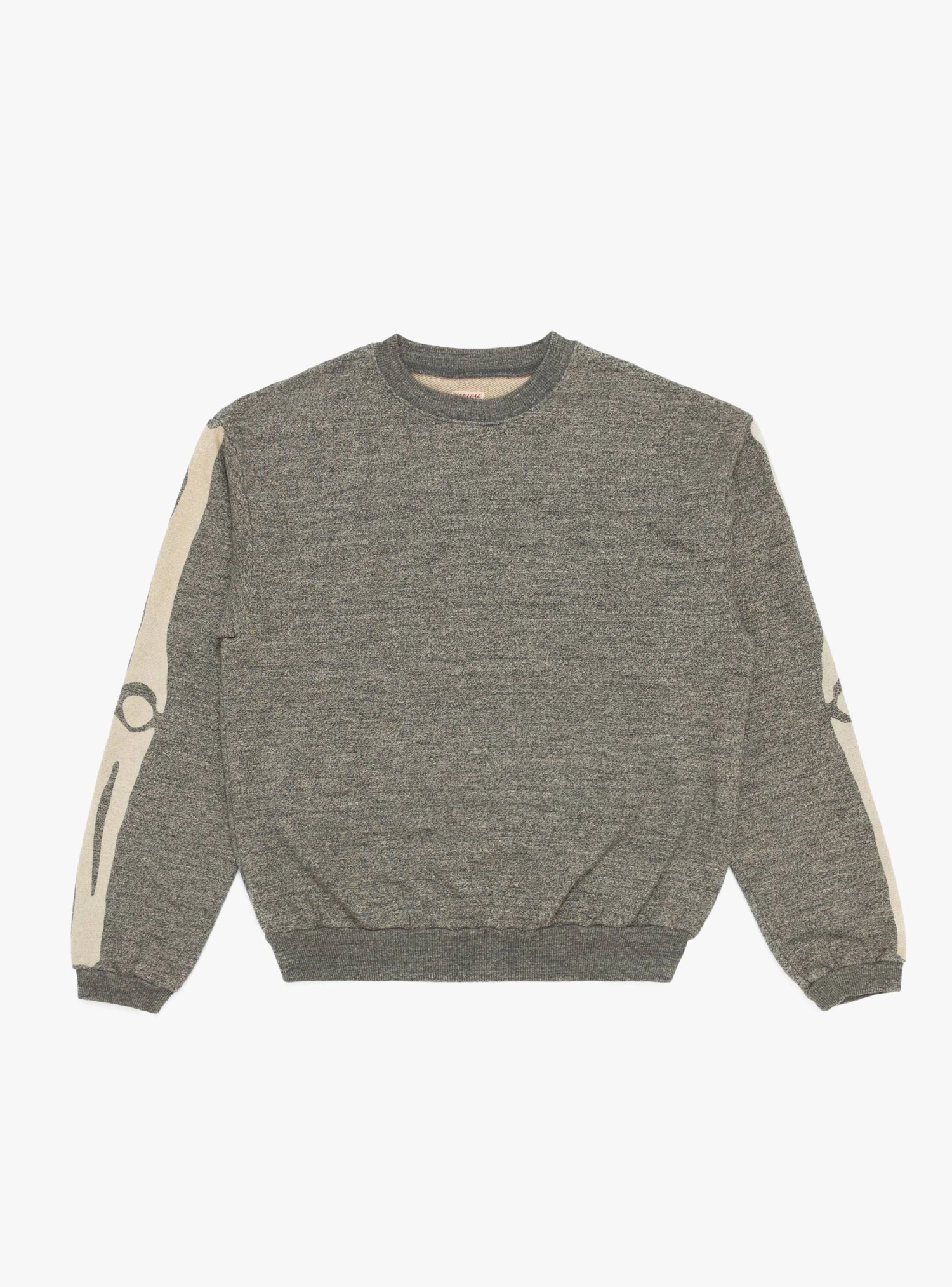 Grandrelle BIG Crew Sweatshirt Charcoal - Image 5