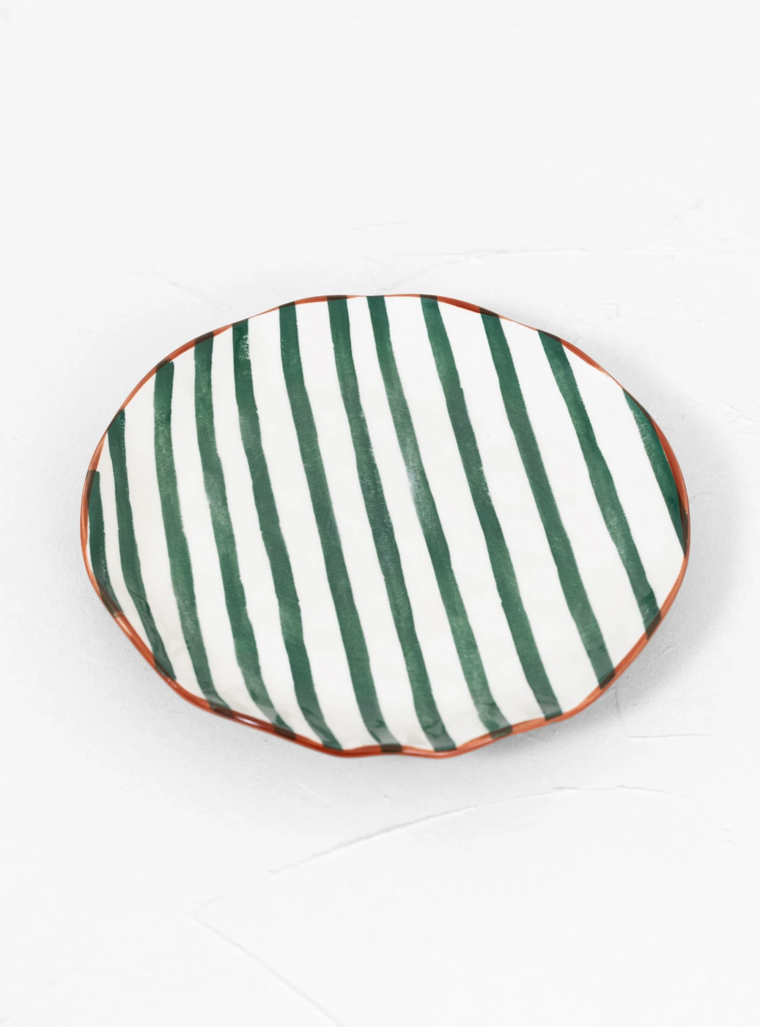 Mykonos Dessert Plate Green - Image 3