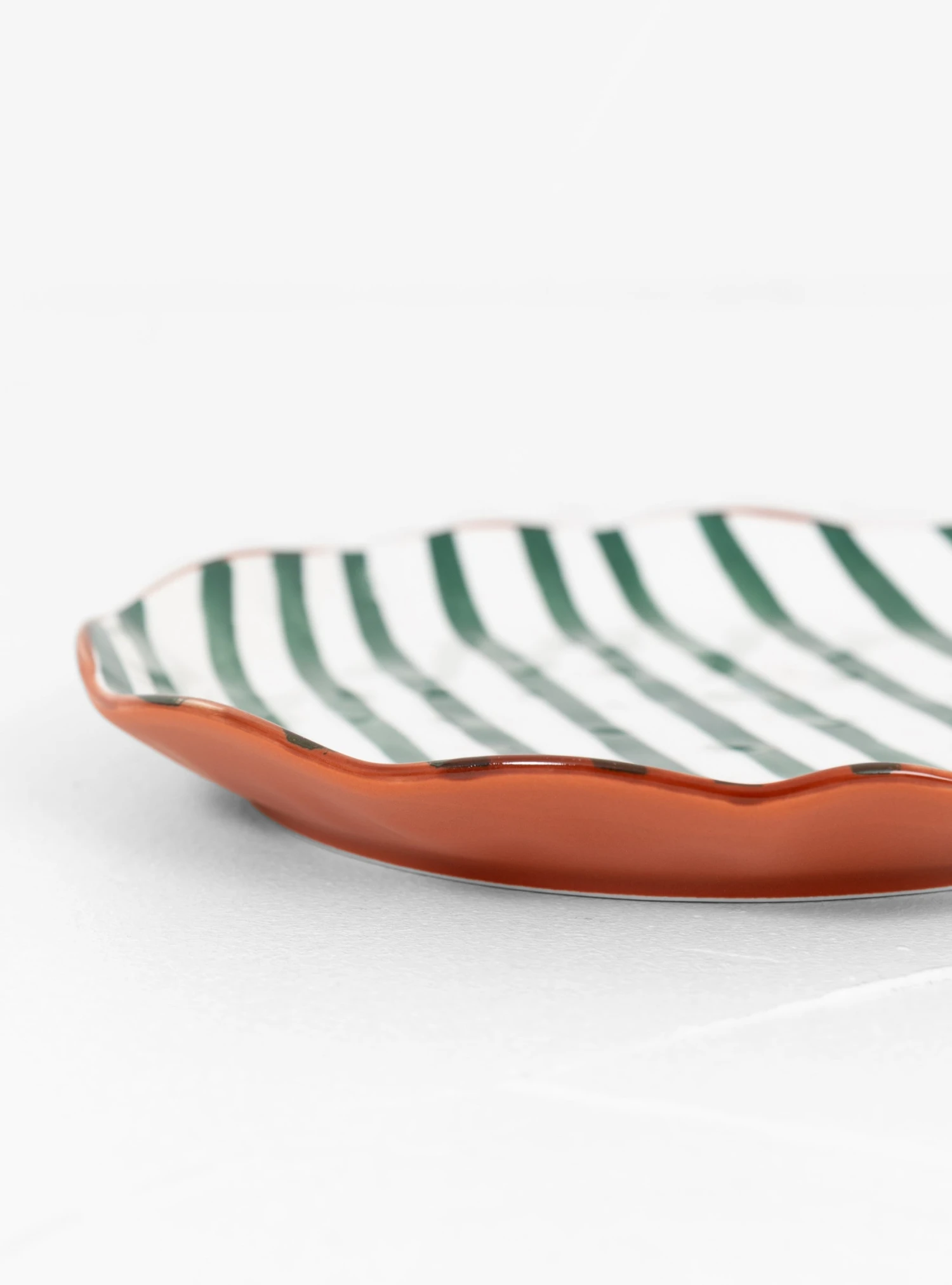 Mykonos Dessert Plate Green - Image 2