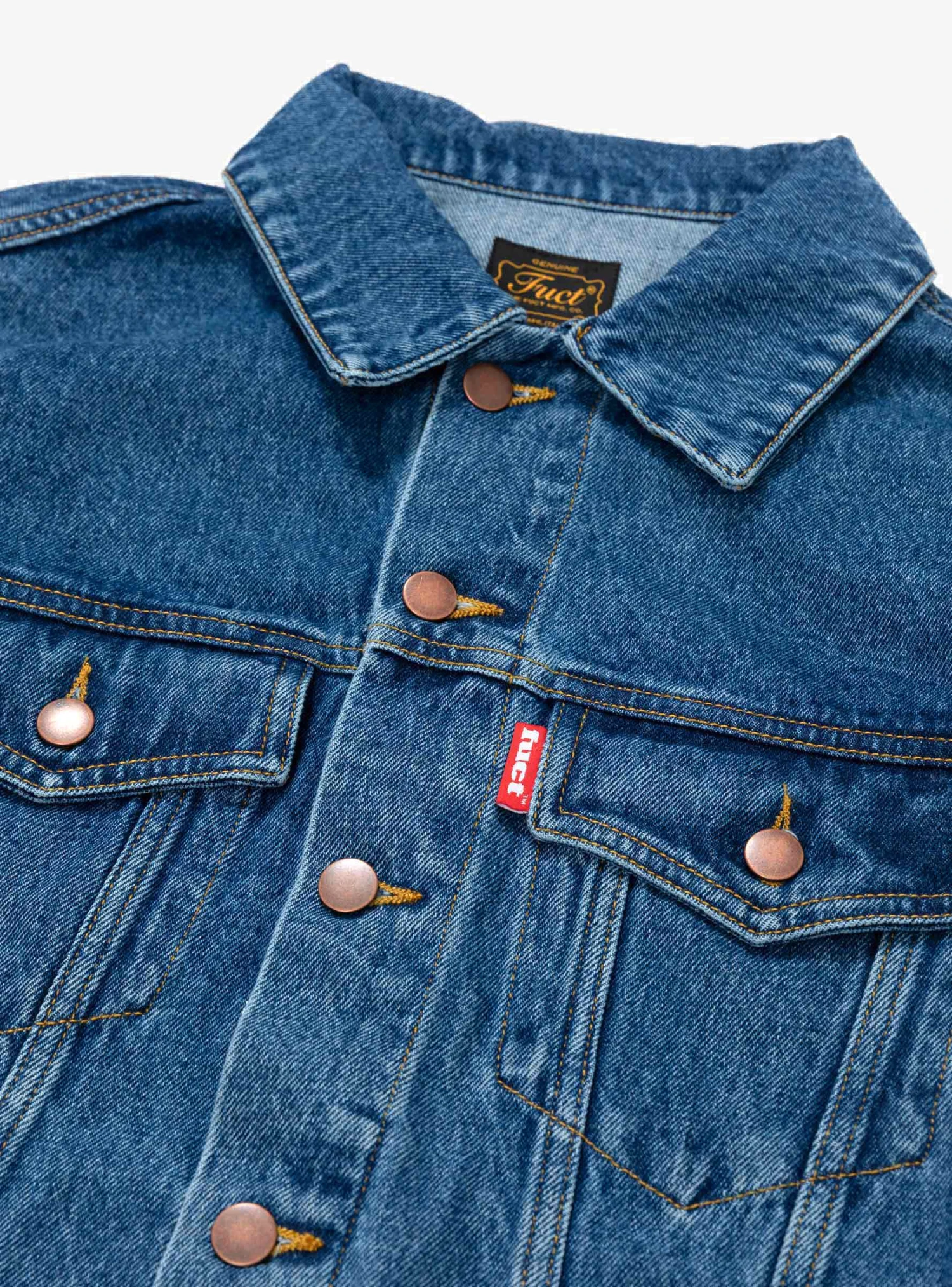 Western Denim Jacket Light Blue - Image 3