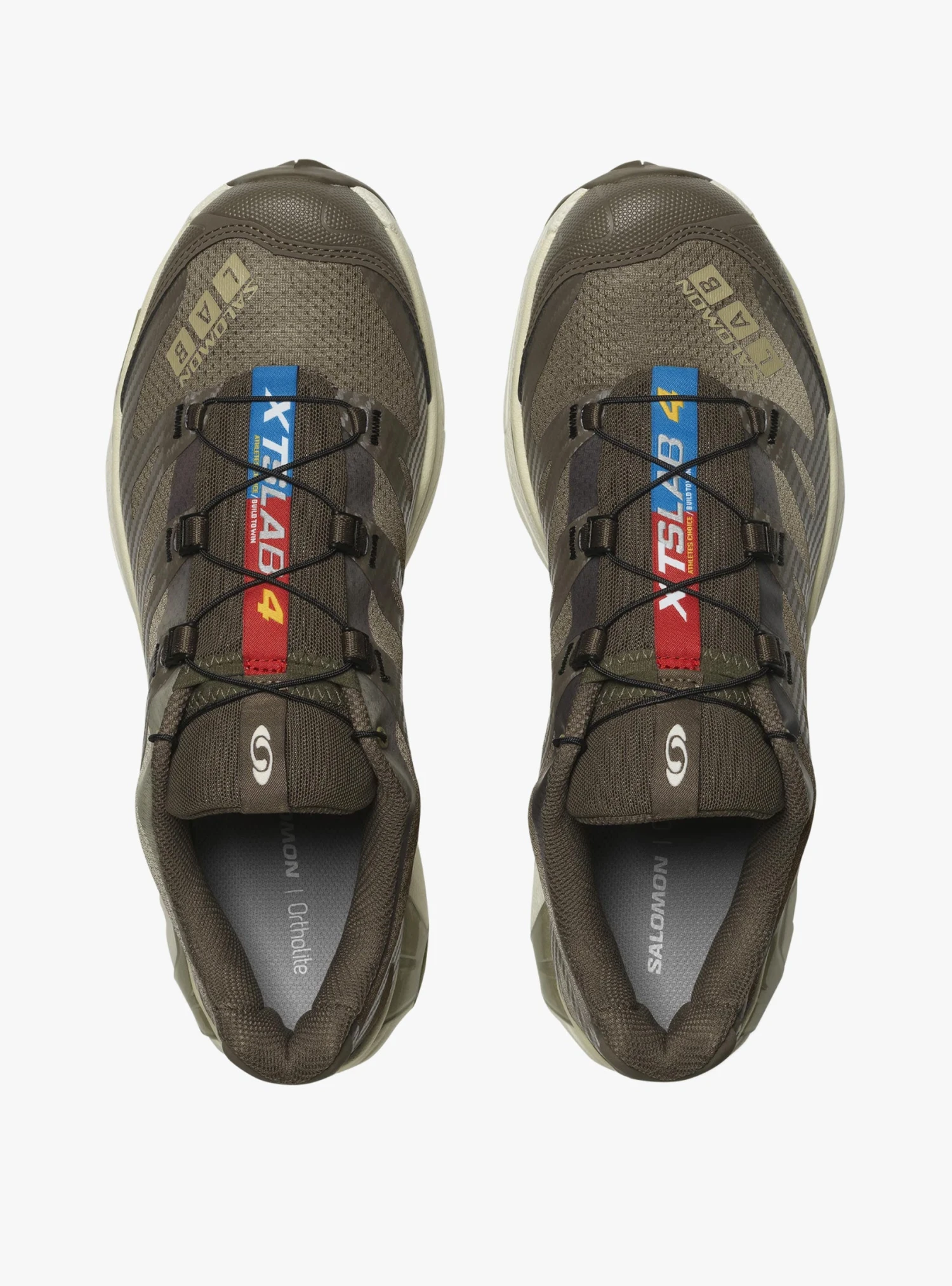 Salomon XT-4 OG Aurora Borealis Canteen, Transparent Yellow & Dried Herb - Image 2