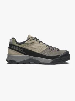 Salomon X-ALP Leather Pewter, Vintage Khaki & Black