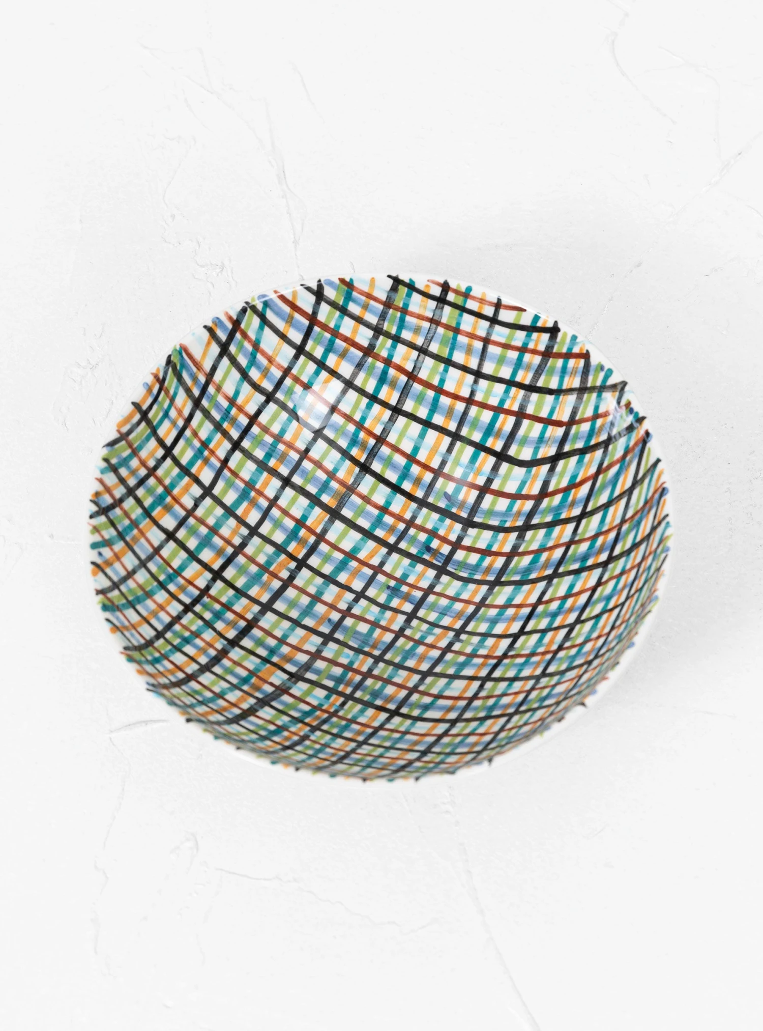 Multicolour Grid Bowl N71 - Image 2